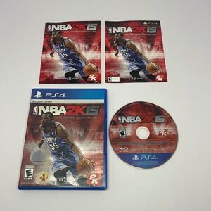 NBA 2K15 PS4 Basketball Game Kevin Durant CIB Playstation 4 2014 League Career